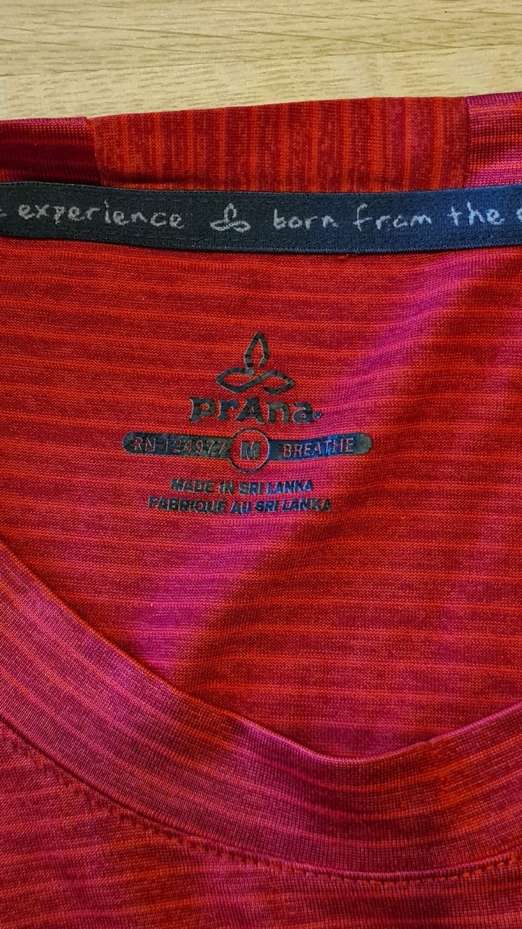 T-shirt: débardeur trail Prana taille M – Usato da Corbeyrier venduto da hel_t5mq 3