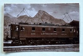 Brig - Lötschberg - Elektrische Lokomotive  - BLS