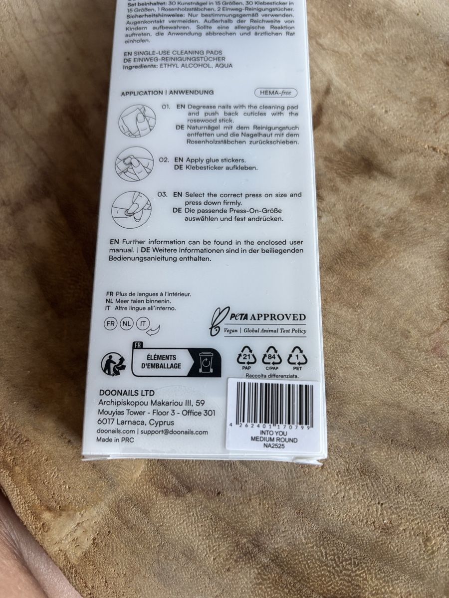 Unghie finte: DOONAILS Soft Gel Press On Nägel Medium Round neu – Nuovo e nell'imballaggio originale da Frauenfeld venduto da myl_msh9 1