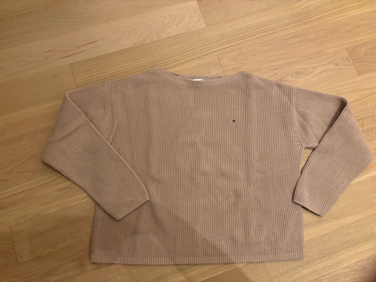 Tommy Hilfiger Pulls & Sweat-shirts: Strickpullover Tommy Hilfiger beige XL – D'occasion à Gwatt (Thun) par Bioethanol01
