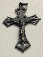 Antiker Kreuz Anhänger mit Stempel 800