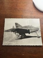 Carte postale vintage Northrop XP-56, rare modèle réduit!