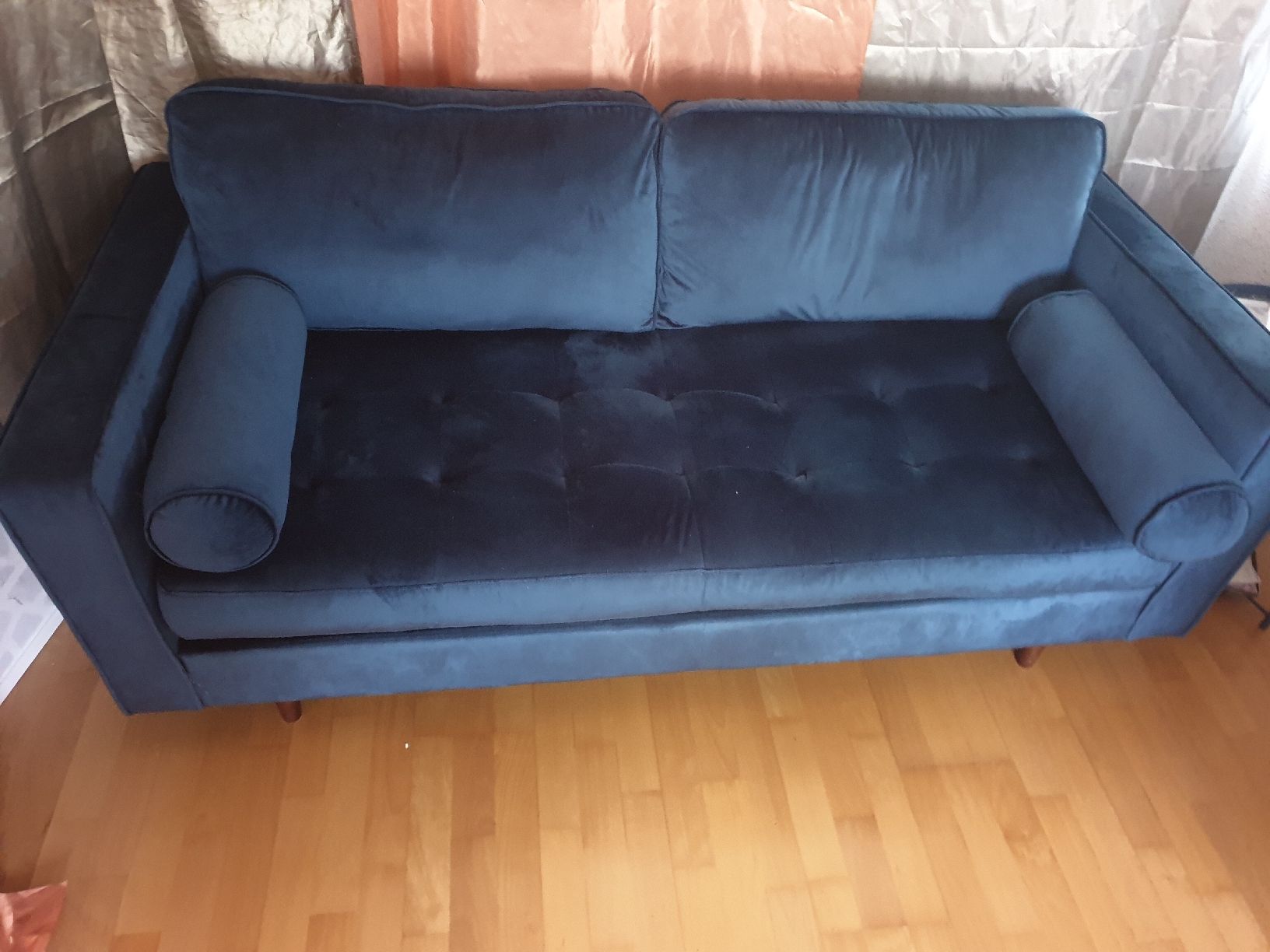 Divani: 3er Samt Sofa – Usato da Zihlschlacht venduto da Sun25 1