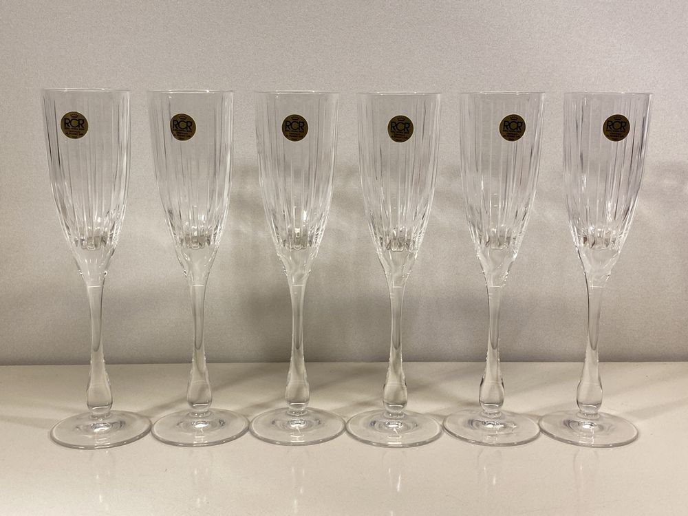 Flûtes à Champagne Böckling Vintage - Lot De 6 - 10 Cl - Verres élégants Pour Lave-vaisselle