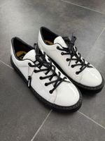 D. Franklin Schuhe, weiss Lackleder, Grösse 41, neu