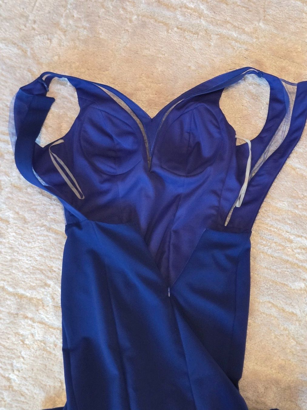 Kleider: Abendkleid / Cocktailkleid Blau – Gebraucht aus Wängi von Bibo4. 8