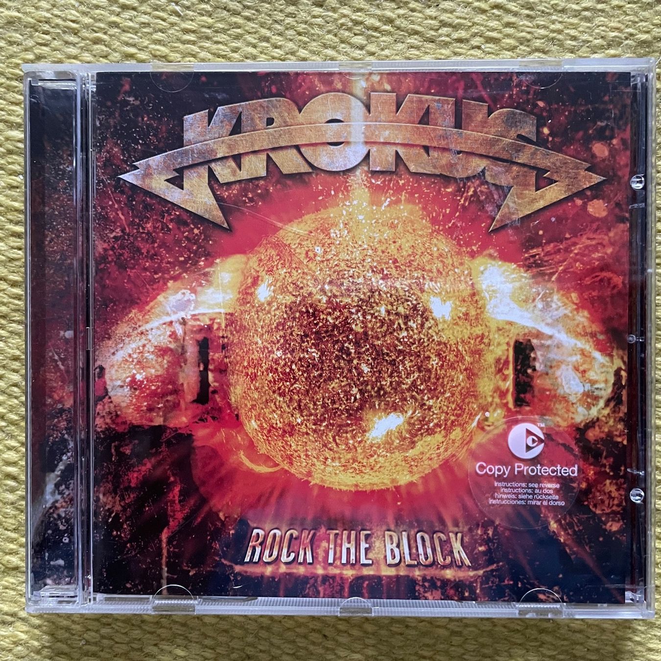 CD: KROKUS-ROCK THE BLOCK – Usato da Rorschacherberg venduto da CD-Roli