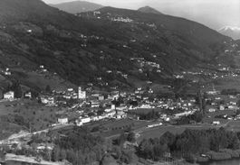 Agno (TI) aerofoto panorama del paese G