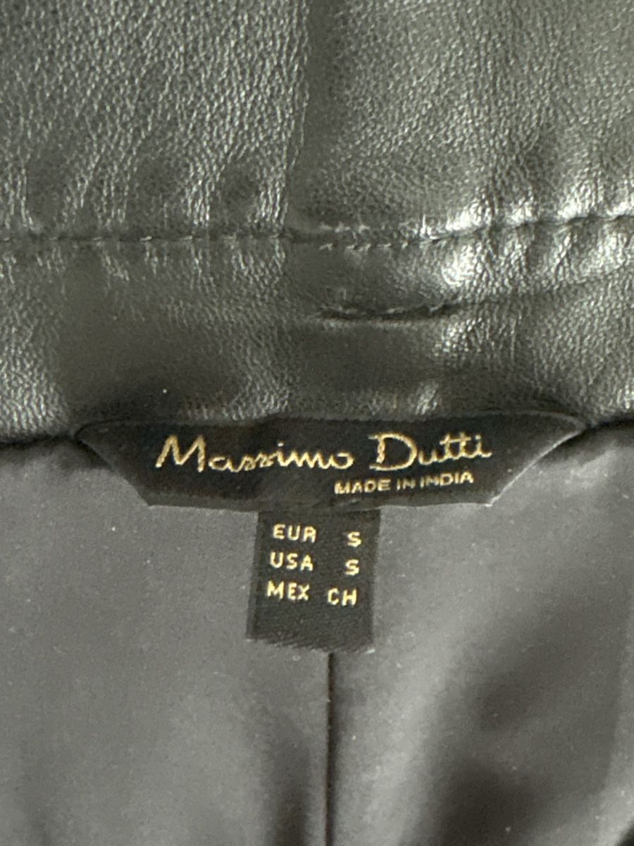 Massimo Dutti Pantaloni: Massimo Dutti Lederhose, Gr. S, neuwertig! – Usato da Zürich venduto da auto-moto 4