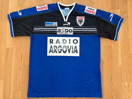 ORIGINAL FC AARAU TRIKOT 2000/01 FCA DIADORA M/L