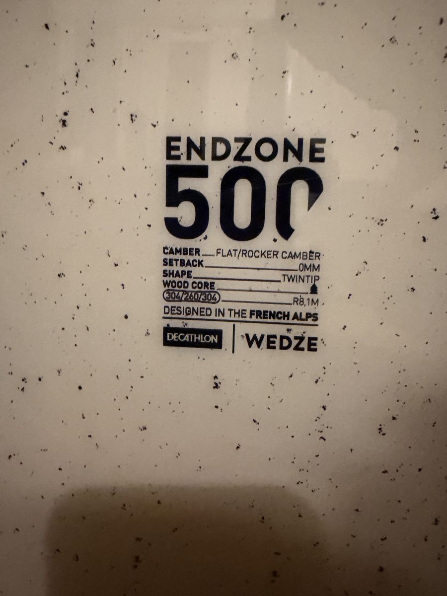 Boards: Snowboard Wedze Endzone 500 156 cm – D'occasion à Lausanne par iam_xzf8 1