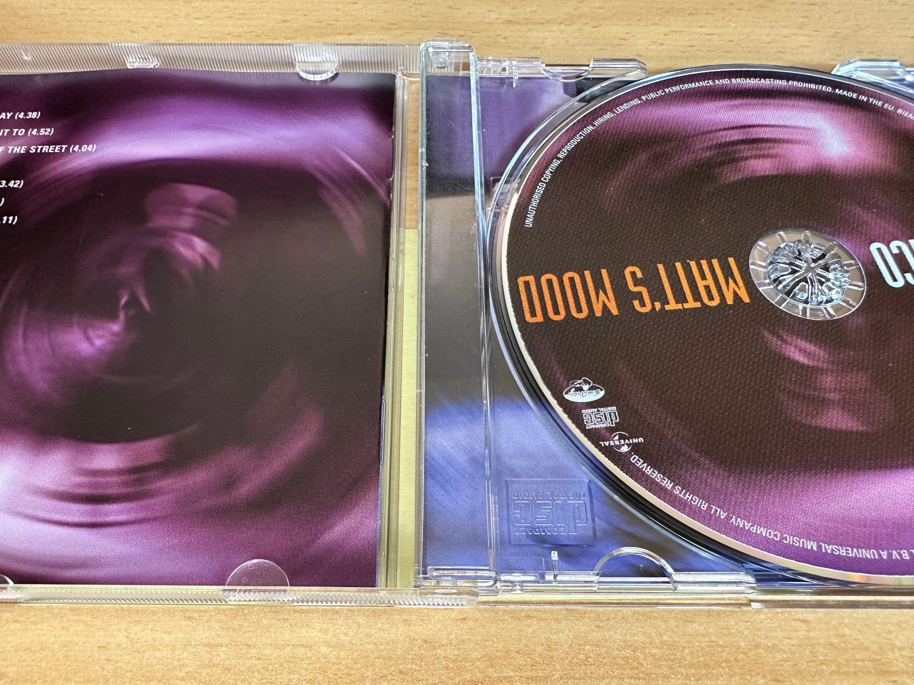CD: Matt Bianco – Matt's Mood – Usato da Rikon im Tösstal venduto da Alpenmutz 2