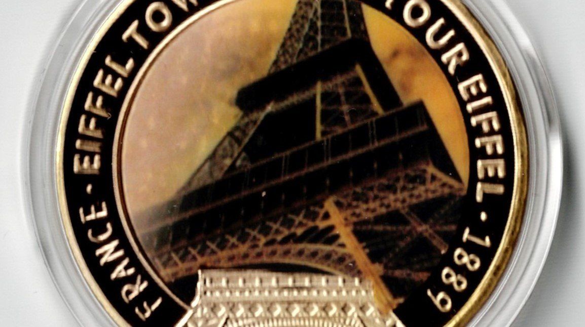 Medaillen: Eiffel Tower_La Tour Eiffel_1889_Medaille 3 – Neu (gemäss Beschreibung) aus Hombrechtikon von Fraese01 1