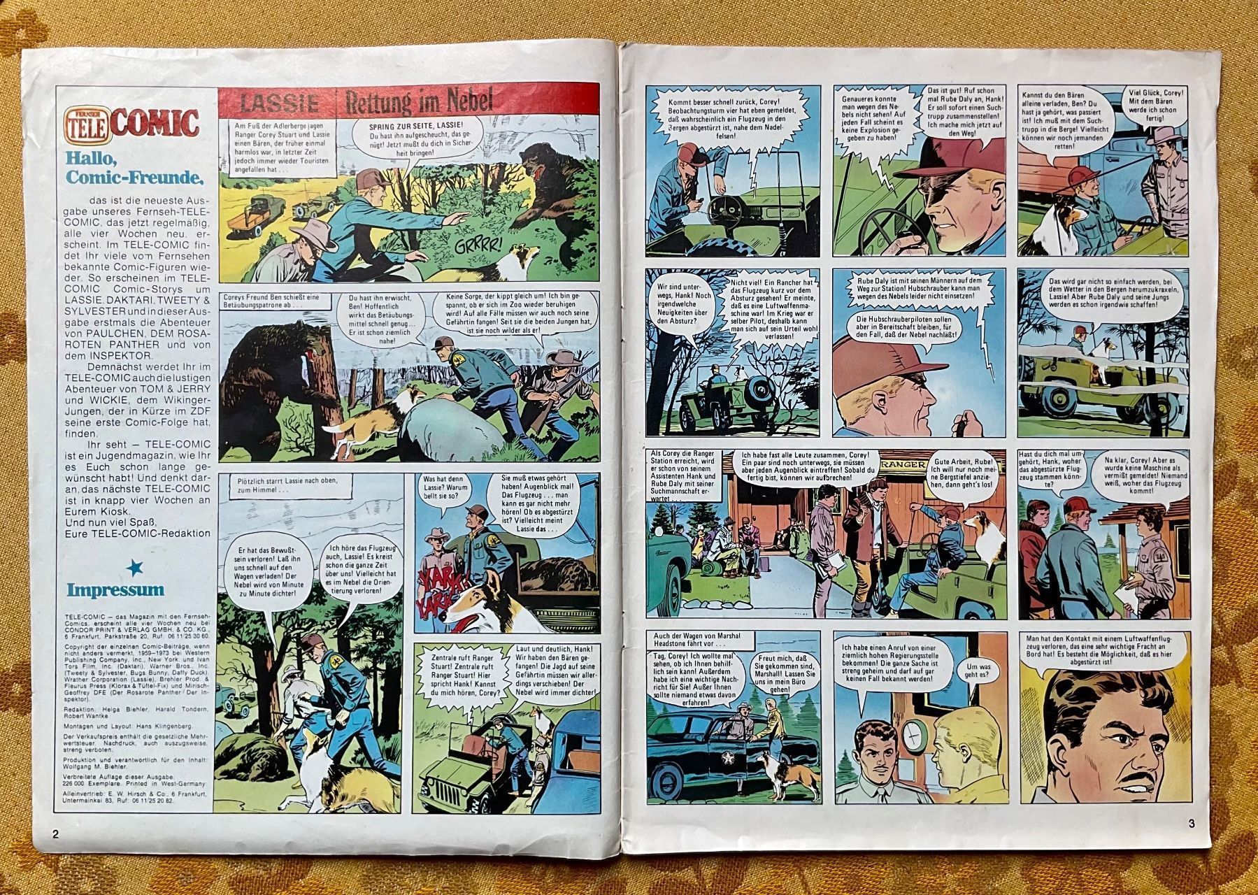 Fumetti: Tele Comic Heft Nr 4 von 1973 ? – Usato da Endingen venduto da nathan05 1