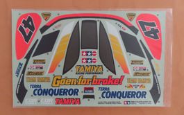 Tamiya RC Decal 58115 Terra Conqueror neu 1992
