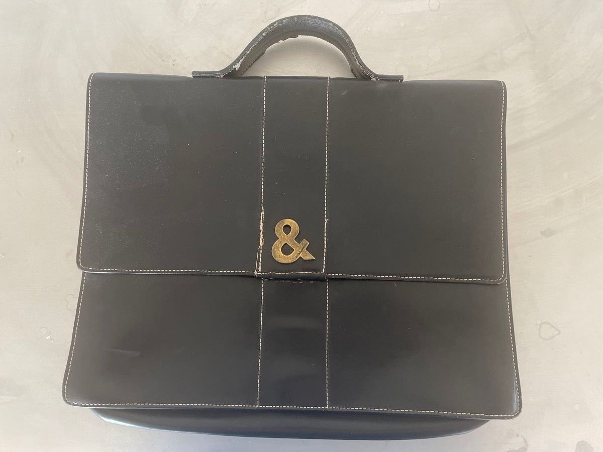 Valigie & Borse: Dolce&Gabbana, Aktenmappe, Leder, schwarz – Usato da Meilen venduto da sonnejetzt