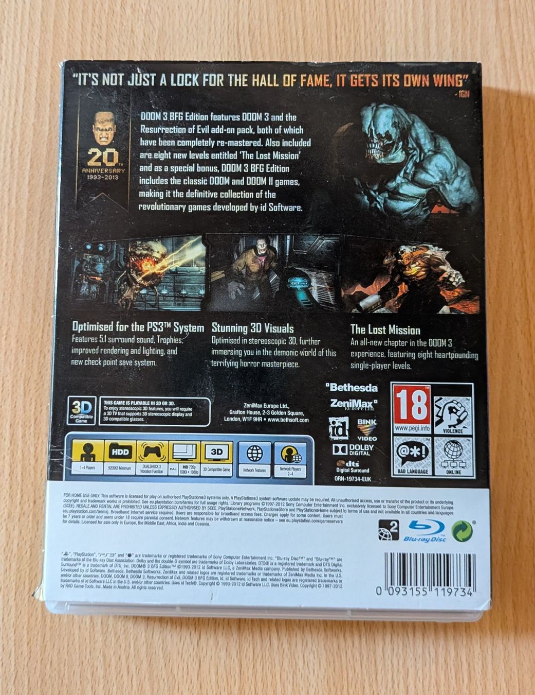 Sony Giochi: PS3 - Doom 3 (UK) – Usato da Chevenez venduto da cla_7zq5 1