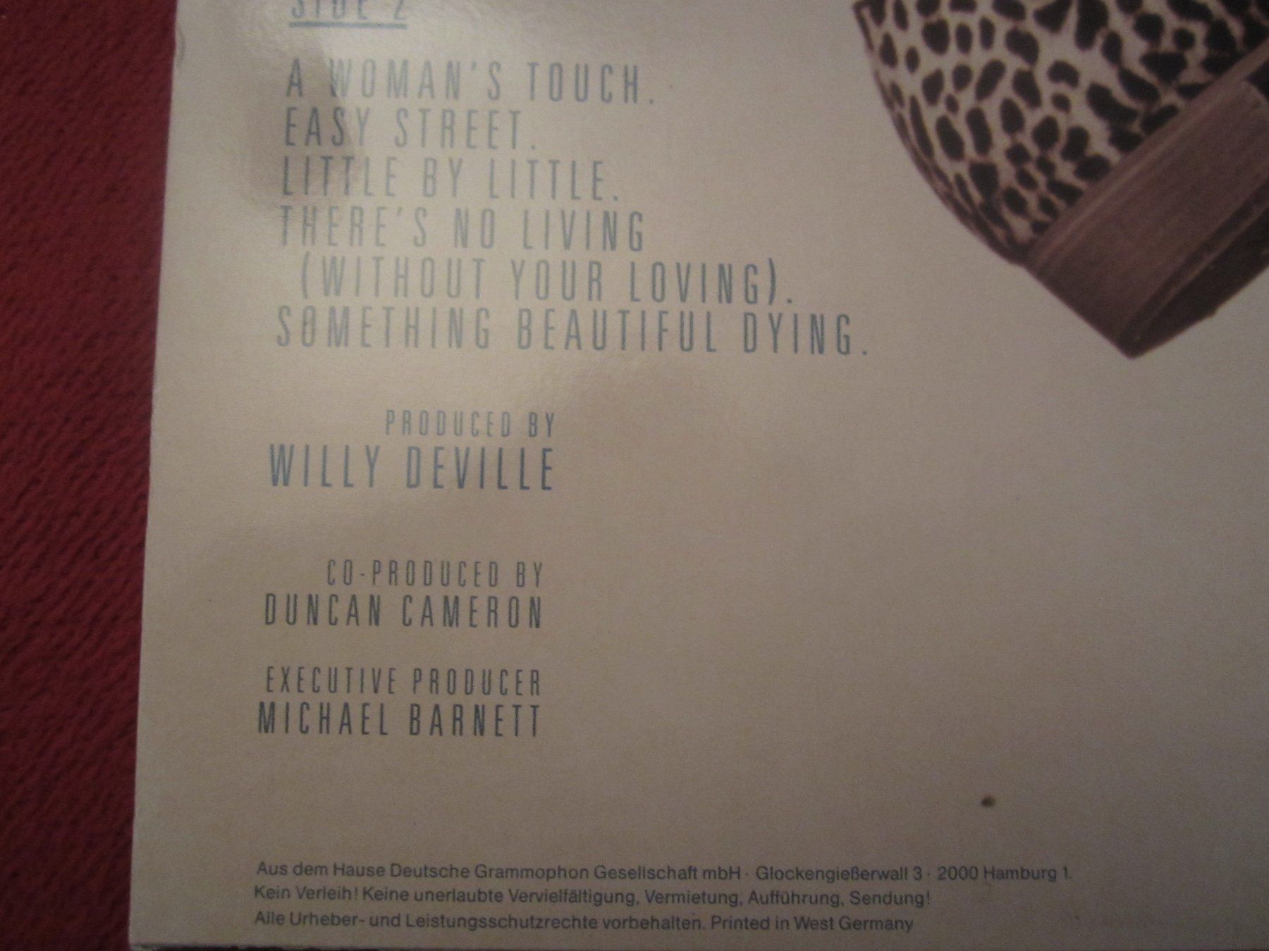 Schallplatten: Mink Deville LP Save The Last Dance (MADE IN GERMANY 1985) – Gebraucht aus Volketswil von nemo2000 2