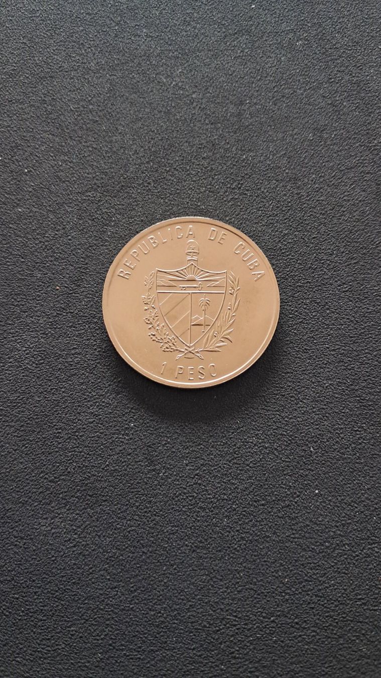 Tutti le monete: Kuba 1 Peso 1994 Unc – Nuovo e nell'imballaggio originale da Lufingen venduto da E-Auktion 1