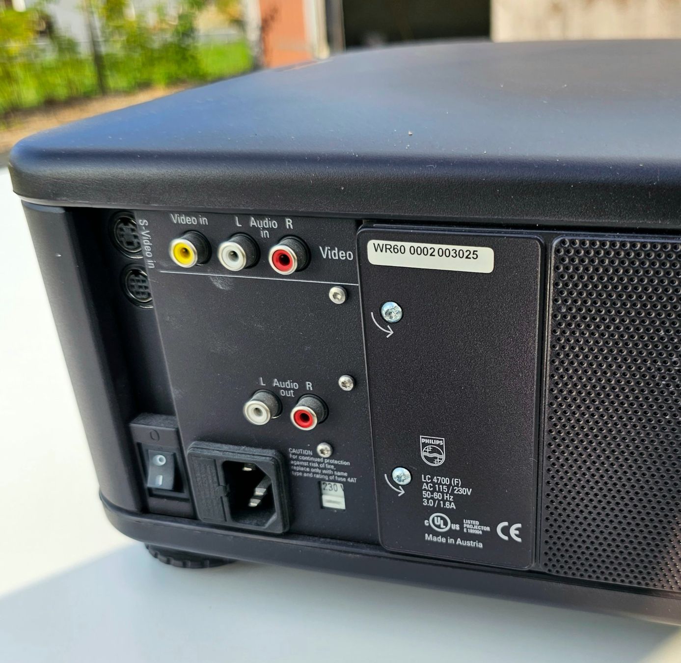 Philips Heimkino: Leinwand mit (Projektor) Philips Fellini 100 – Gebraucht aus Lachen SZ von Mark_SZ 2
