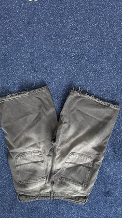 Bershka Denim Shorts Grau Grösse 36 guter Zustand