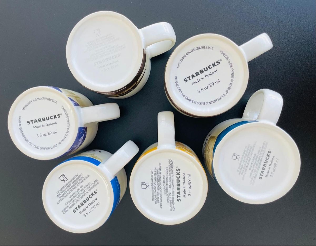 Starbucks Tazze: 6 Starbucks Espressotassen – Usato da Binningen venduto da DesignFanatic 2