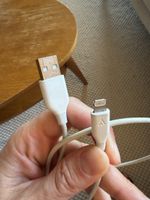 USB to Lightning Cable white, used