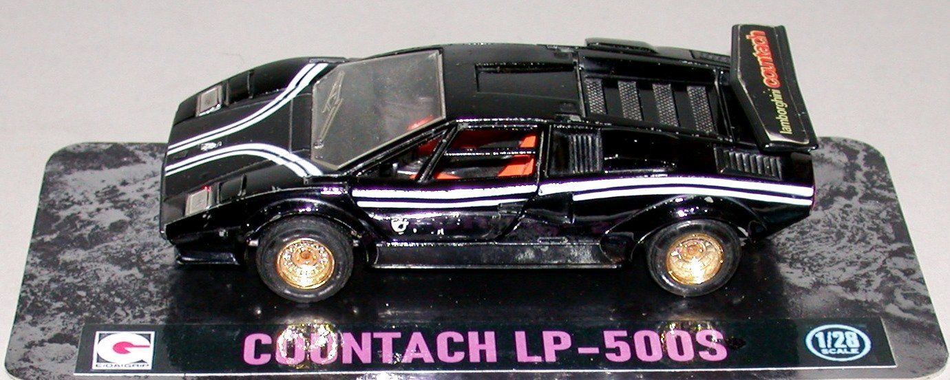 Lamborghini Voitures modèles: Lamborghini Countach LP-500S, EIDAI GRIP 1:28 – Neuf (Voir description) à Ortschwaben par usmodels