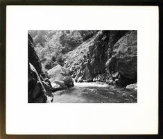 Fotografie: Wasser in der Schlucht 