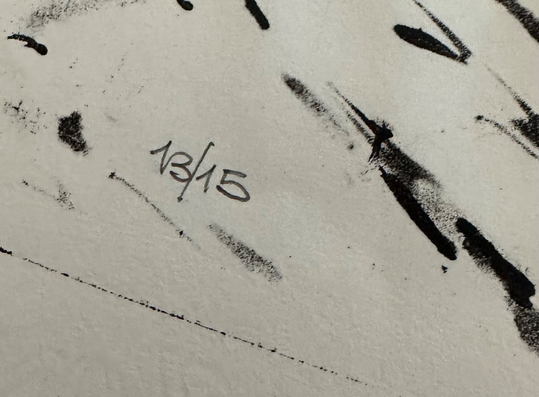 Arts picturaux & lithographies: KLAUS BRUNNER LITHOGRAPHIE SIGNIERT NUMMERIERT – D'occasion à Gersau par grafik-kunst 5