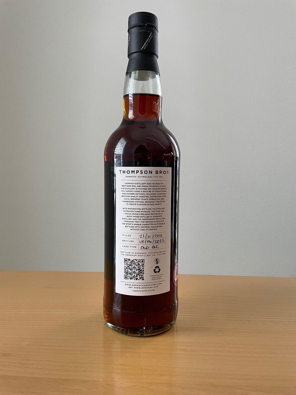 Glenrothes Spirituosen: Thompson Bros Error 502 Bad Gateway Glenrothes 2011 53.1% – Neu und originalverpackt aus Zürich von ricardiniho 1
