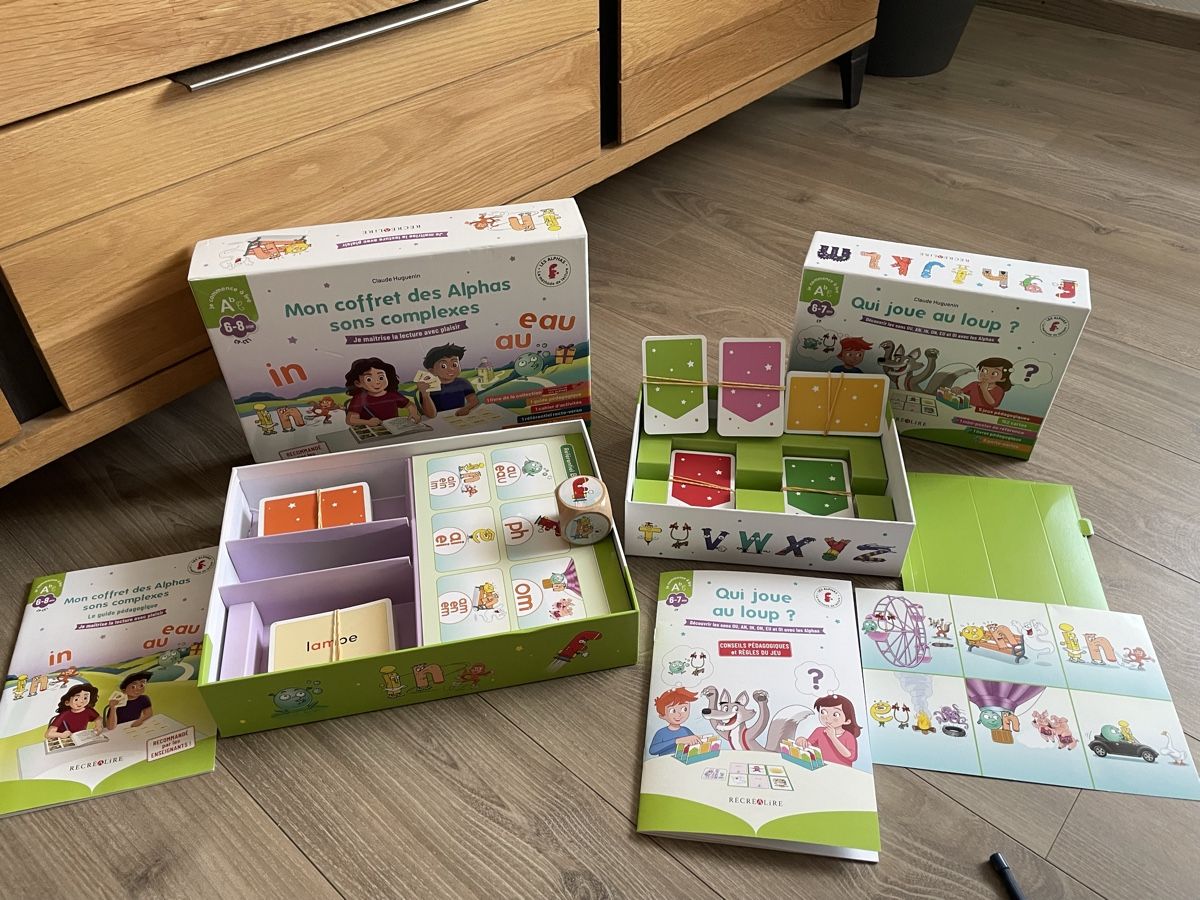 Giochi: LOT JEUX ÉDUCATIFS LES ALPHAS – Nuovo (secondo la descrizione) da Sierre venduto da Ruyfigas 2