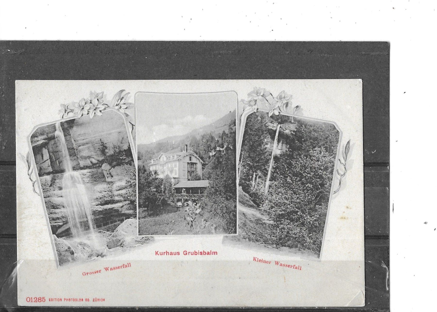 Ansichtskarten: LU Ob Vitznau 1907 mit Kurhaus Grubisbalm – Gebraucht aus Schocherswil von Wilare