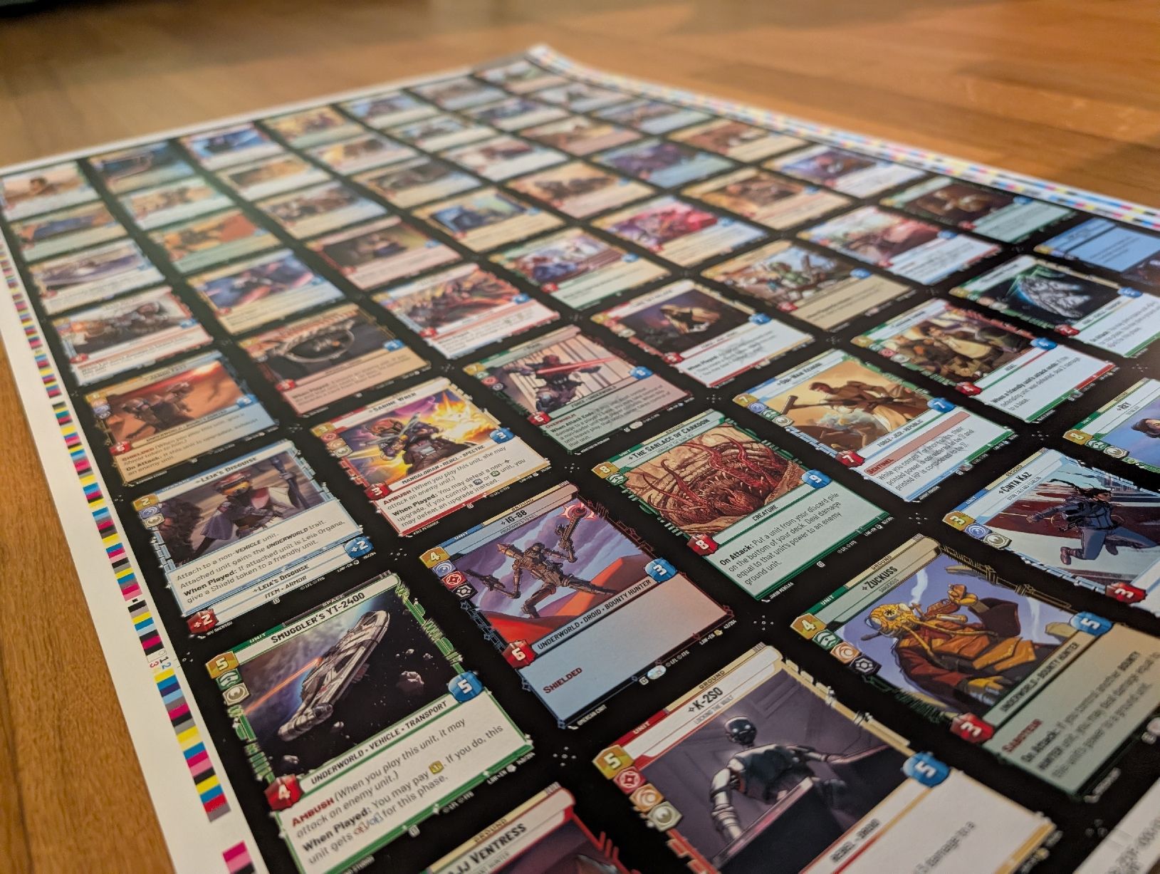 Giochi: Star Wars Unlimited Uncut Sheet – Nuovo (secondo la descrizione) da Niederwangen BE venduto da Nimonsta 1