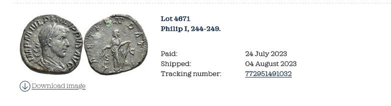 Tutti le monete: PHILIP I bronze sesterz - top! – Usato da La Sarraz venduto da classicworldcoins 1