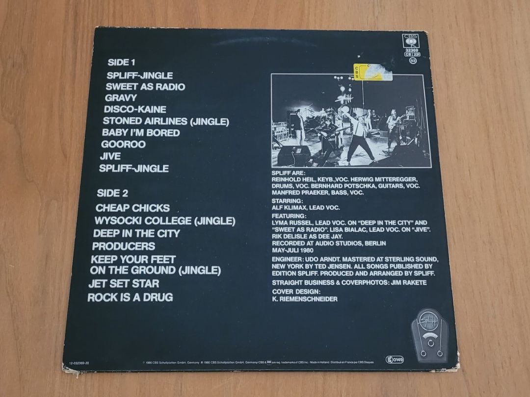Dischi in vinile: LP  Spliff – Usato da Martigny venduto da MZ-67 1