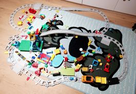 Lego Duplo Zug und Hafen-grosse Sammlung🛳✈️🚉🎠