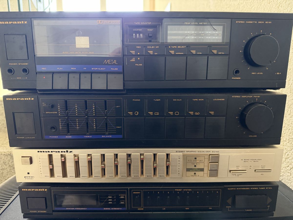 Marantz Amplificatori: Marantz HiFi ensemble vintage – Usato da Charmey (Gruyère) venduto da raz_dv9r