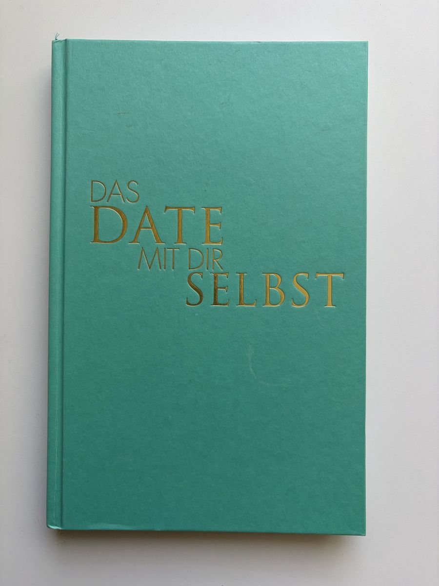 Libri: Buch "Das Date mit dir selbst" Reflexionsbuch – Nuovo (secondo la descrizione) da Rieden AG venduto da Paulquappe