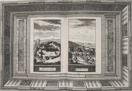 Bischofszell, St. Gallen seltene  Kupferstiche 1723