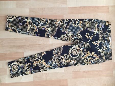 Gemusterte Hose von Alba Moda