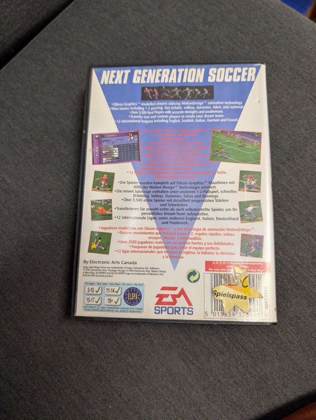 Jeux: Fifa soccer 96 Sega Mega Drive – D'occasion à Giubiasco par Ticinerd 1