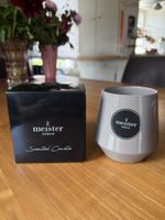 Meister Duftkerze Grau, Originalverpackt