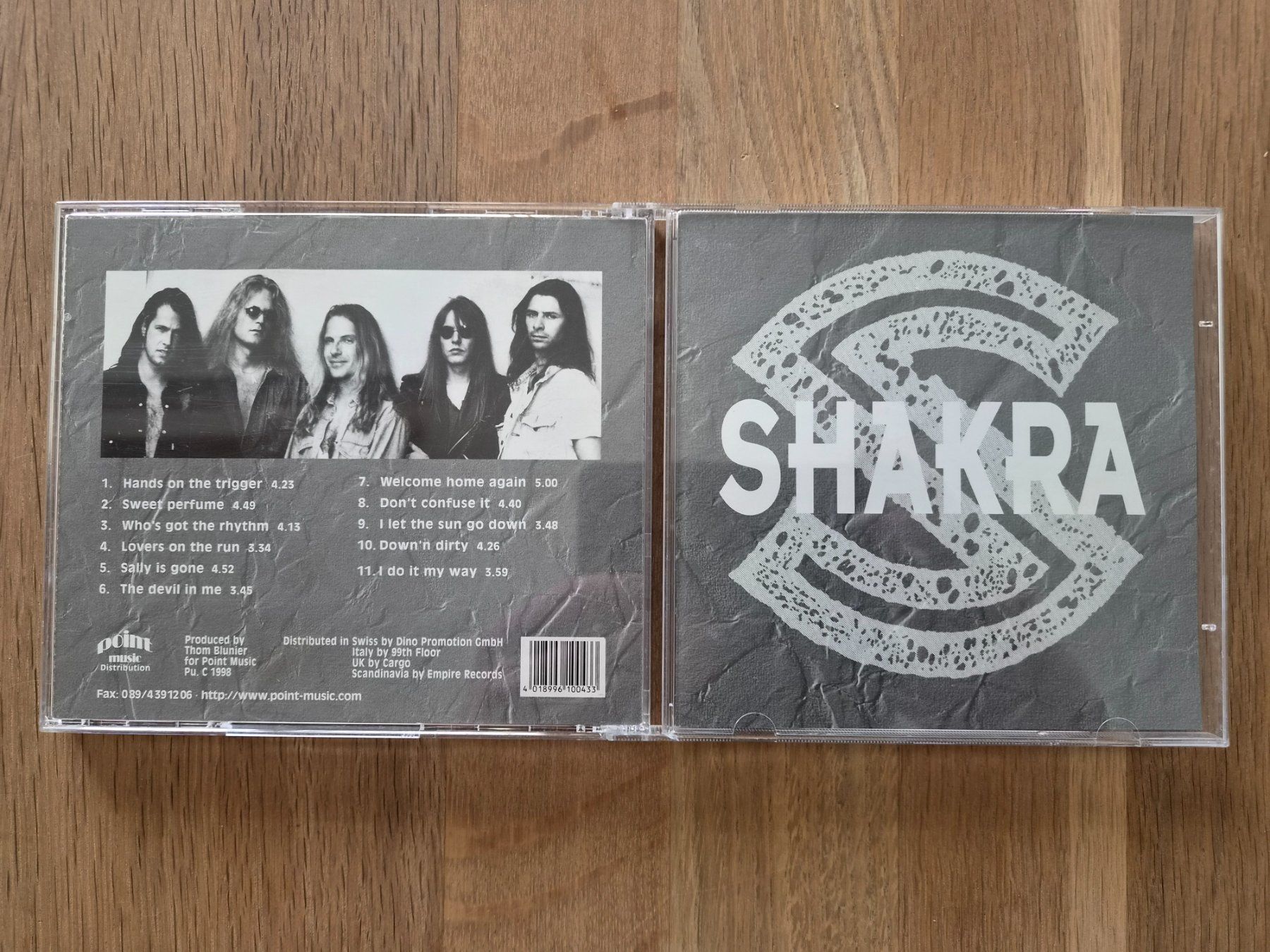 CDs: CD Shakra (CH) - Shakra, 1998 – Gebraucht aus Nebikon von Harley-Davidson01