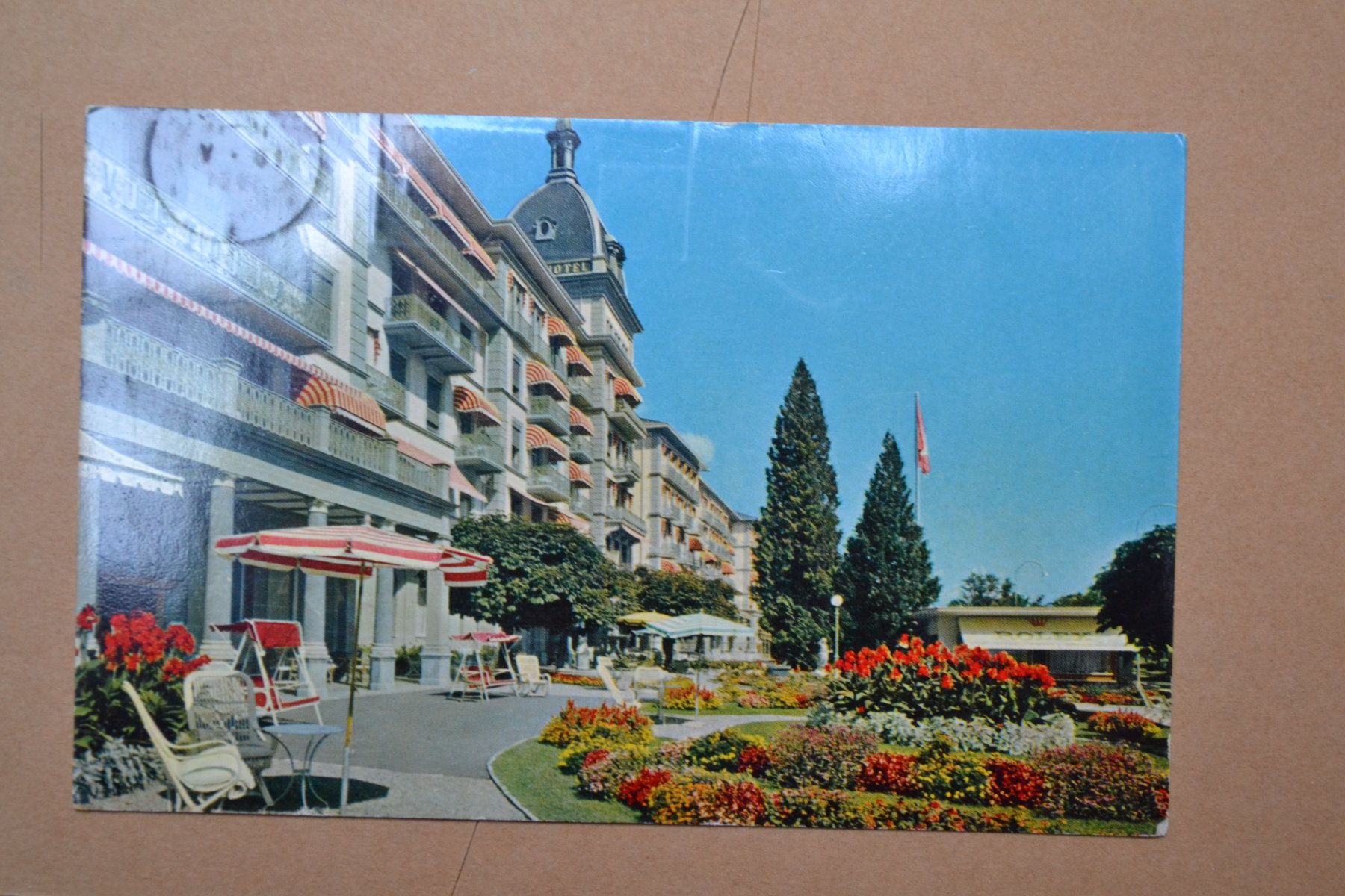 Ansichtskarten: AK Interlaken Grand Hotel Victoria – Gebraucht aus Beinwil am See von kajak55