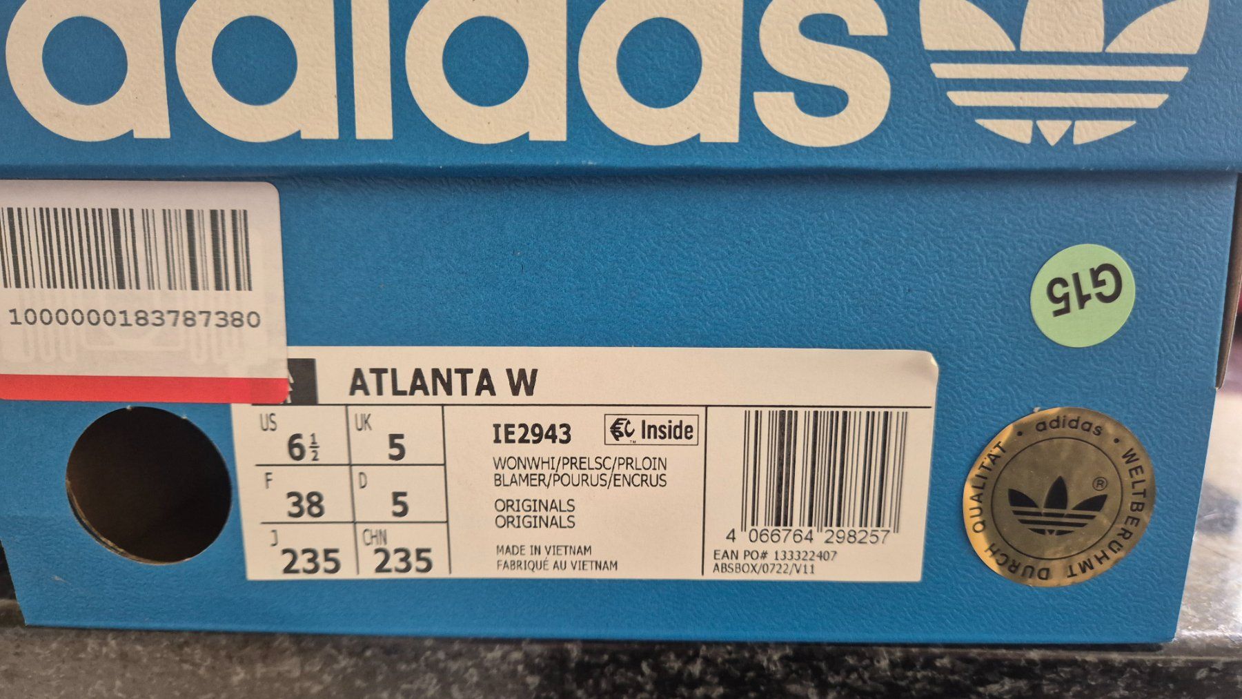 Adidas Scarpe da donna: Adidas Atlanta W Gr. 38 – Nuovo (secondo la descrizione) da Freienstein venduto da Murloc 5
