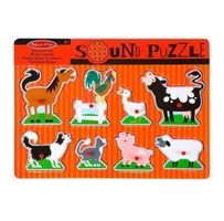 Sound Puzzle Farm Tiere