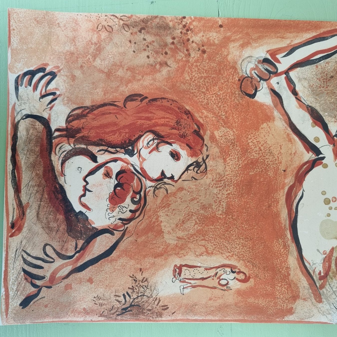 Grafica & Litografie: M.Chagall Litho, Sammlung, Auflösung, Schäppchen – Usato da Kollbrunn venduto da AKM-ART 1