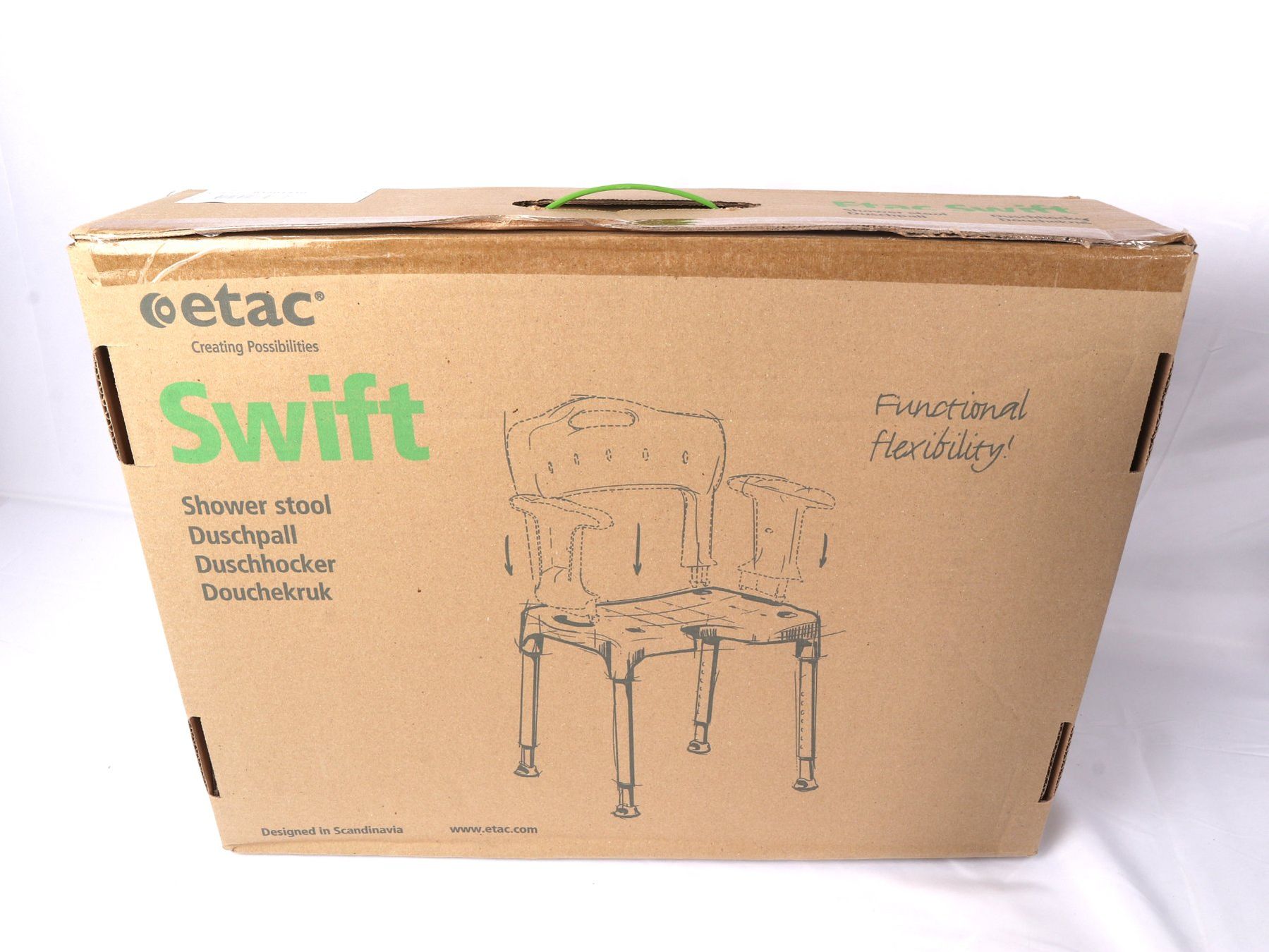 Sgabelli: ETAC Swift Duschhocker – Nuovo e nell'imballaggio originale da Steinen venduto da Restwert_Steinen 9