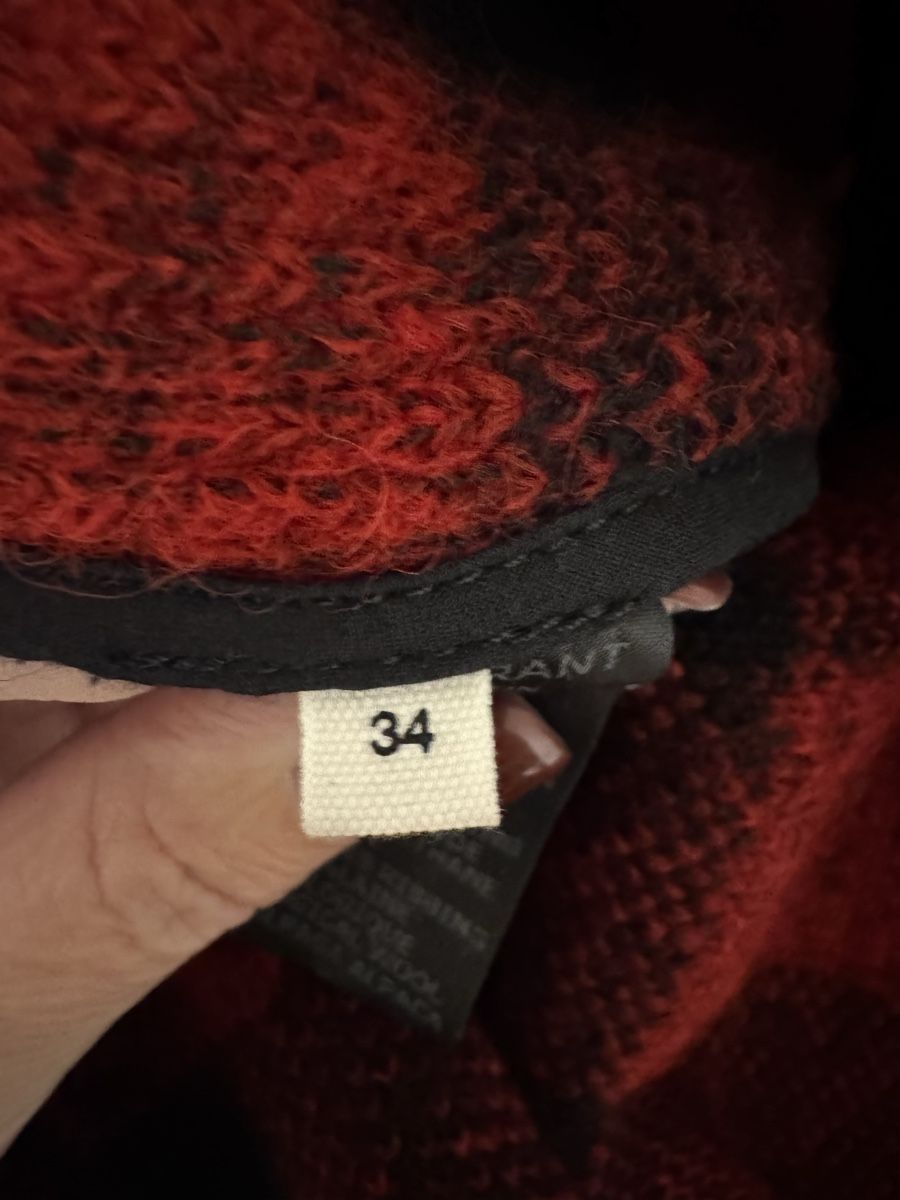 Isabel Marant Giacche: Isabel Marant Étoile Jacket Red/Black Wool Blend Sz 34 – Nuovo (secondo la descrizione) da Sarnen venduto da vik_jw5z 8